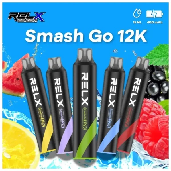 RELX抛棄式 Smash Go 12000口電子煙 diya拋棄式電子煙 推薦